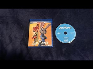 Opening To Zootopia 2016 Blu-ray