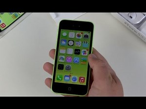iPhone 5c Green setup and first impression