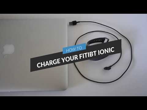How To Charge Fitbit Ionic