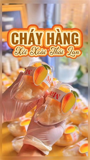Lớp Xôi Xoài Thái Lan của chúng mình đã sẵn sàng. Các nàng có muốn đồng hành cùng chúng mình? #food #khoinghiep #monngonmoingay #s2cookinglab #hocnauan #daynauan #kinhdoanh #kinhdoanhonline #xoixoaithailan | S2 Cooking Lab