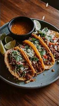 Crispy & Juicy Homemade Tacos | Easy Taco Recipe Step by Step 🌮 #recipe #food