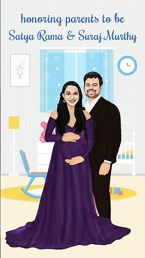 Animated Baby Shower Invite Video | Baby Shower Invitation