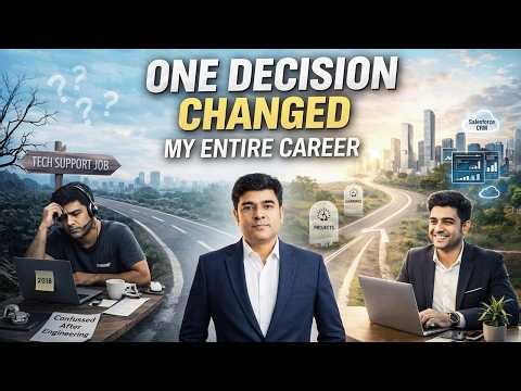 Tech Support to Salesforce: My Career Turnaround Story 🚀