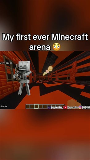 My first Minecraft arena 😳🏟️ Built this from scratch — beginner build but BIG plans. Builders hit my Discord 👇#minecraft #minecraftbuilding #minecraftbuild #minecraftcommunity #minecraftcreative
