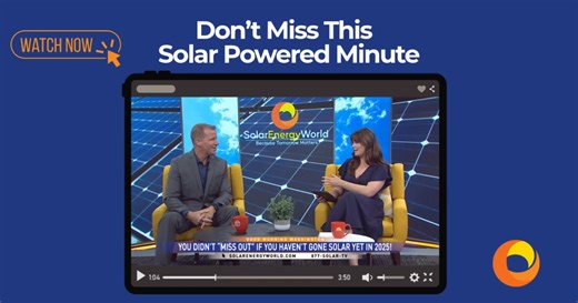 You Didn’t “Miss Out” if You Haven’t Gone Solar Yet in 2025! On WJLA / ABC 7, we’re breaking down the most common concerns about solar leasing and showing why it could be the smart choice for your home.  Learn more: https://youtube.pulse.ly/vpidqy3eey #SolarPower #SolarLeasing #CleanEnergy | Solar Energy World | Facebook