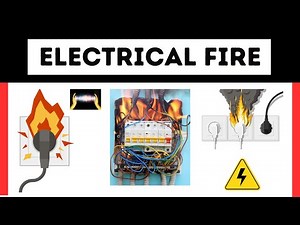 Electrical Fire | Causes of Electrical Fires | Electric Fire Hazards #safetyfirstlife #fire