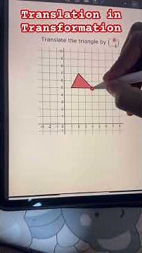 Translation in Transformation | igcse math | gcse math | Cambridge