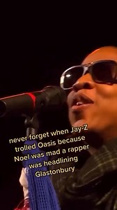 1.3M views · 9.1K reactions | Never forget when Jay-Z trolled Oasis with their own song because Noel Gallagher, Oasis’ lead singer, was mad a hip hop artist was headlining Glastonbury • #JayZ #Oasis #Glastonbury #Festival #England #HiiipHopHeads #Freestyle #Interview #Rap #Rapper #Hustle #Music #Musician #art #Artist #FYP #ForYou #ForYouPage #motivation #Dance #Like #Love #Explore #Peace #Positivity #viral #ViralVideo #Song #Album | HiiipHopHeads | Facebook