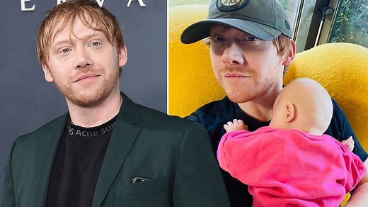 Rupert Grint gives rare insight into family life with daughter