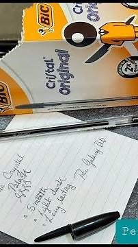 BIC Cristal Original Ballpoint Pen - Black