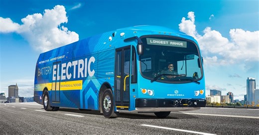 Maine's first electric public transit buses hit the road in Portland
