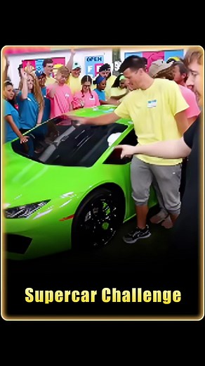 Supercar Challenge: Last Person to Touch Lamborghini Wins!