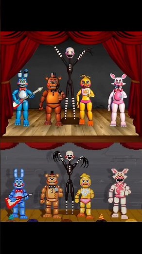 FNaF 2 Movie Intro - Behind The Scenes VS Movie