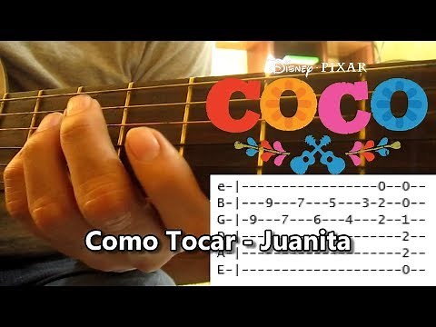 Como Tocar - Juanita - Coco | Tutorial COMPLETO (Requinto y Acordes) con Tabs