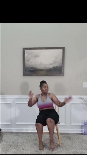 Seated 60s Dance Workout 💃 | 5-Min Cardio for Women 50+ #shorts