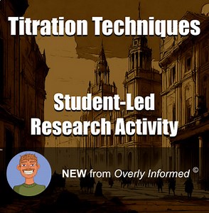 Titration Techniques Student-Led Research Activity