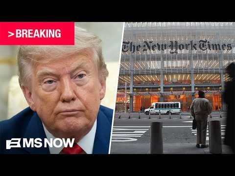 BREAKING: Trump administration ADMITS DEFEAT, withdraws subpoenas for New York Times reporters