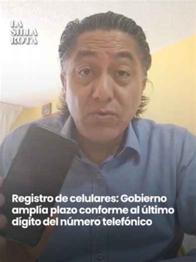 eluc📱 ¿Tu línea celular está registrada? Todavía hay tiempo. El Gobierno de México modificó el plazo para desconectar las líneas telefónicas que no estén vinculadas con CURP y datos personales del usuario. La Comisión Reguladora de Telecomunicaciones informó que la fecha límite se extendió hasta el 31 de diciembre de 2026. Las líneas de prepago que aún no han sido registradas tendrán una fecha asignada según el último dígito del número telefónico. #registro #celular #gobiernodemexico #comunicac