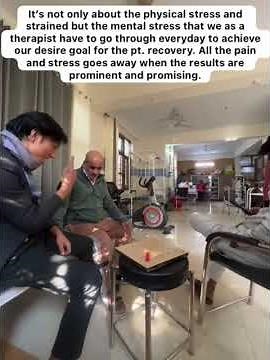 Stroke rehabilitation in ANRC center. Dr Toi treating acute CVA patient with Bobath Approach.#stroke