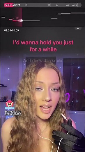 What would ‪@LadyGaga‬ say if she sees this? #starmaker #singing #karaoke
