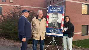 Student leads program honoring veterans with banners in South Windsor