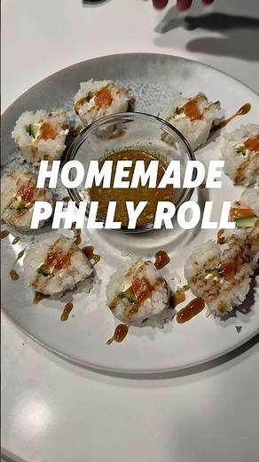 Make Your Own DELICIOUS Philly Salmon Rolls at Home!
