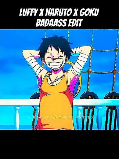 Goku 🆚 Luffy 🆚 Naruto 🔥 The Big 3 Anime Legends Edit | 4K AMV