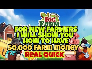 BIG FARM MOBILE HARVEST | GET 50,000 FARM MONEY #bfmh #goodgame #justwenx