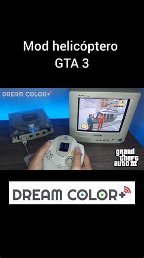 MOD Helicóptero GTA 3 Dreamcast #shorts #dreamcast #sega #grandtheftauto #grandtheftauto3 #retro