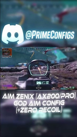 AIM ZENIX (AX200/PRO) - GOD AIM CONFIG + ZERO RECOIL