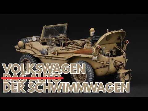 Painting The BRAND NEW Tamiya Schwimmwagen (1:35)