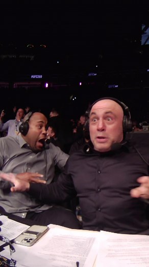 Same guys, same 🤯😧😳 #ufc #joerogan #danielcormier #jonanik #reaction #ufc269