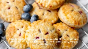 Blueberry Pie Cookies