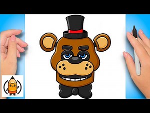 How To Draw Freddy Fazbear For Beginners | Five Nights At Freddys