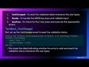 Mastering VB.NET Key Capture in TextBoxes: How to Act on User Input