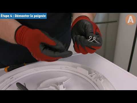 Comment changer ou réparer la porte d'un lave-linge ?