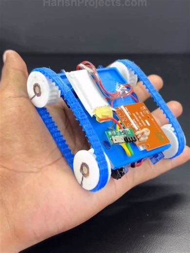 Creating a Mini RC Tank with a Damaged Servo Motor