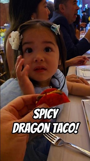 Dragons love tacos… until they don’t 🌮 #spicy #tacos #babygirl #dadjokes #dadlife #wholesome #funny