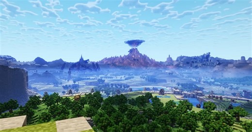 Minecraft: "Habe alles andere liegen lassen" - Fans bauen die Map von Zelda: Breath of the Wild nach