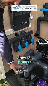 Filtration à sable et vanne 6 voies pour sa piscine