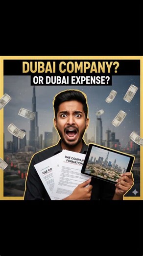 Tarun Gakhar | Everyone thinks opening a Dubai company = instant tax freedom. But nobody tells you the real math. Just to maintain a UAE entity, you... | Instagram