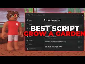 The BEST Grow A Garden Script (No Key - Buy Candy Blossom + Dupe + Find Old Servers!)