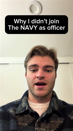 Reasons for Not Joining the Navy as an Officer