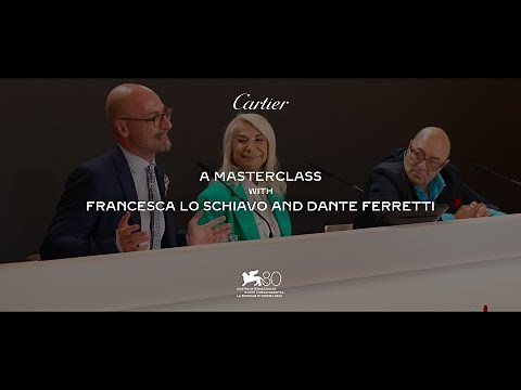 Cartier Masterclasses explore costume and set design with Francesca Lo Schiavo and Dante Ferretti