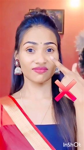 Instant colour changing bindi hack #makeup #makeuphacks #lipstickhacks #shorts #ytshorts #hack #yt