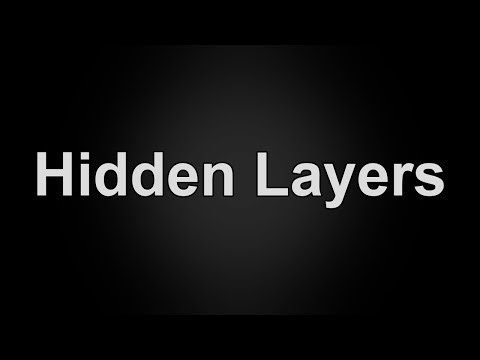 Hidden Layers in Neural Networks Explained in 60 Seconds | What are Hidden Layers?