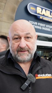 🎉 "It's really exciting to see a shop like this, such an innovative idea!" - Ben Ando of Revolution Trains was very excited by what he saw at our new station shop! We also took the opportunity to announce a new EXCLUSIVE model with Revolution of the Class 180 DMU in EMR livery as part of our opening event. | Rails Of Sheffield