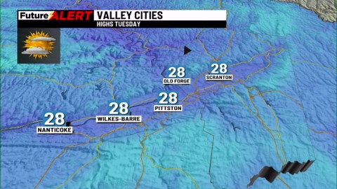 Wyoming Valley weather forecast - 12/15/25 - evening | 28/22 News