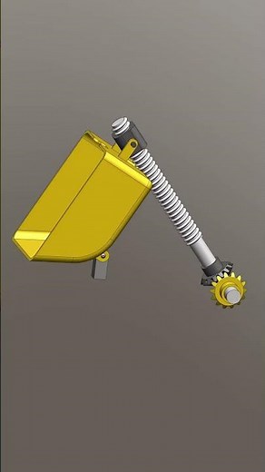 Nut-Screw And Bar Mechanism (Mechanical Movement Part 40) #mechanical #mechanism
