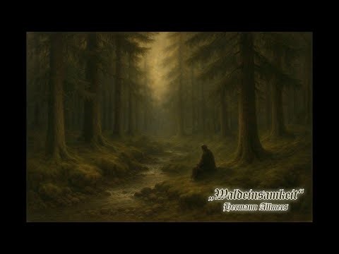 Waldeseinsamkeit – Hermann Allmers (mit Untertiteln) | Nachtraab